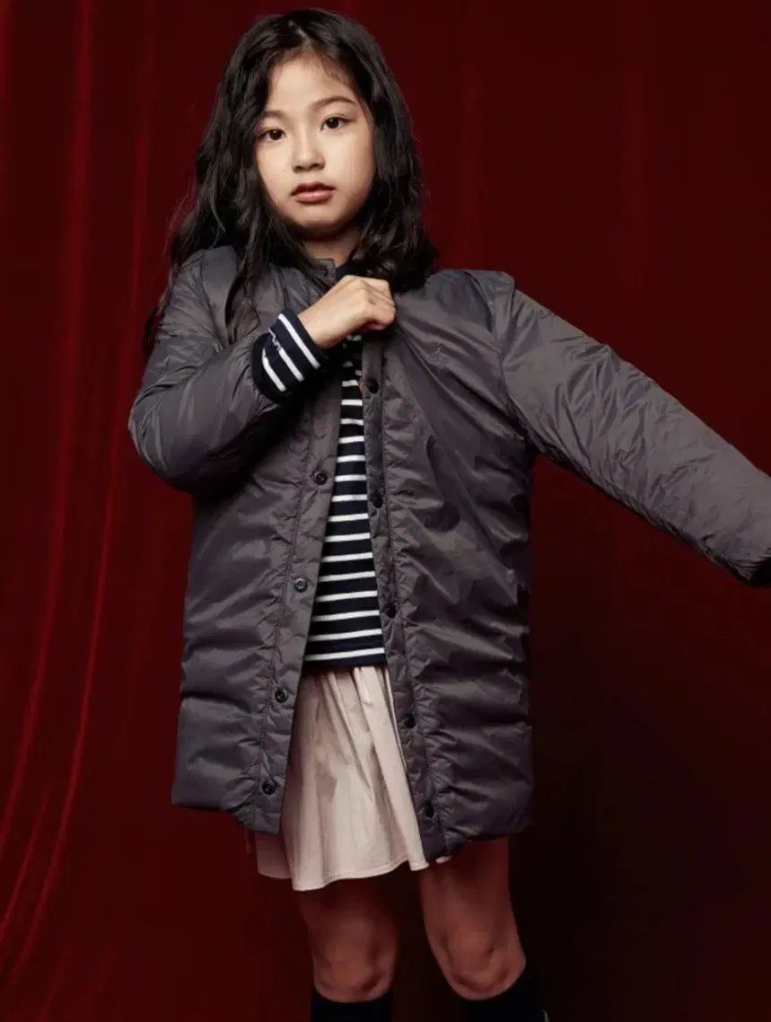 ダウンジャケット ロング丈