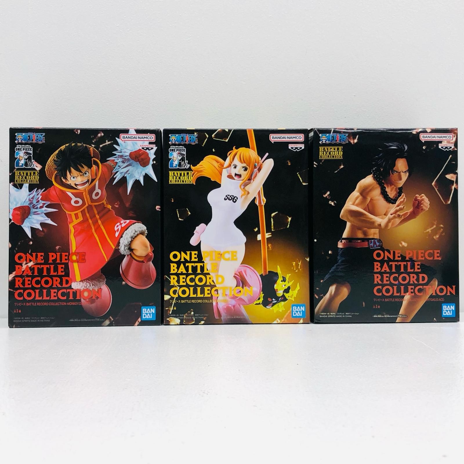 ワンピース フィギュア ナミ エース ルフィー ワンピースフィギュア ONE PIECE ルフィ エース ACE 番傘