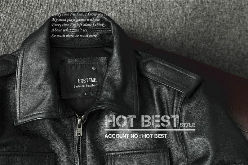 上質 メンズ レザー ジャケット カウハイド 牛革 M65 復刻40年代