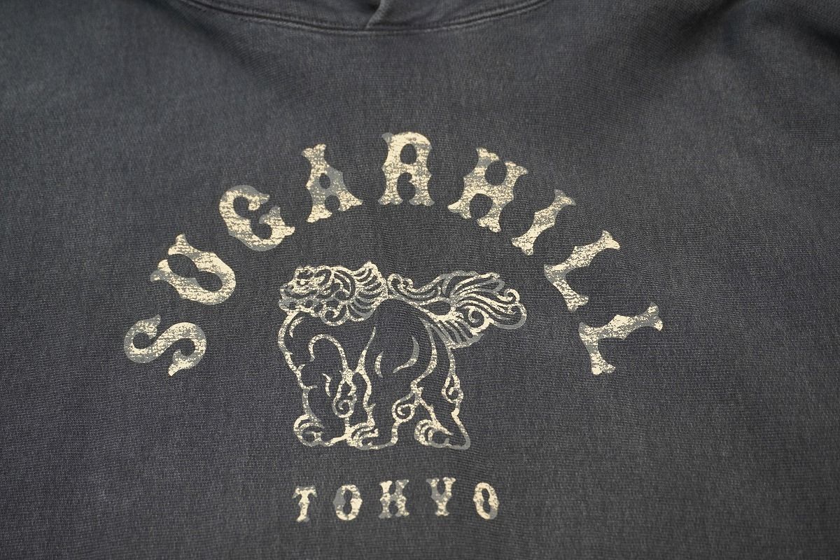 美品 正規 24SS SUGARHILL シュガーヒル LOGO PRINTED HOODIE