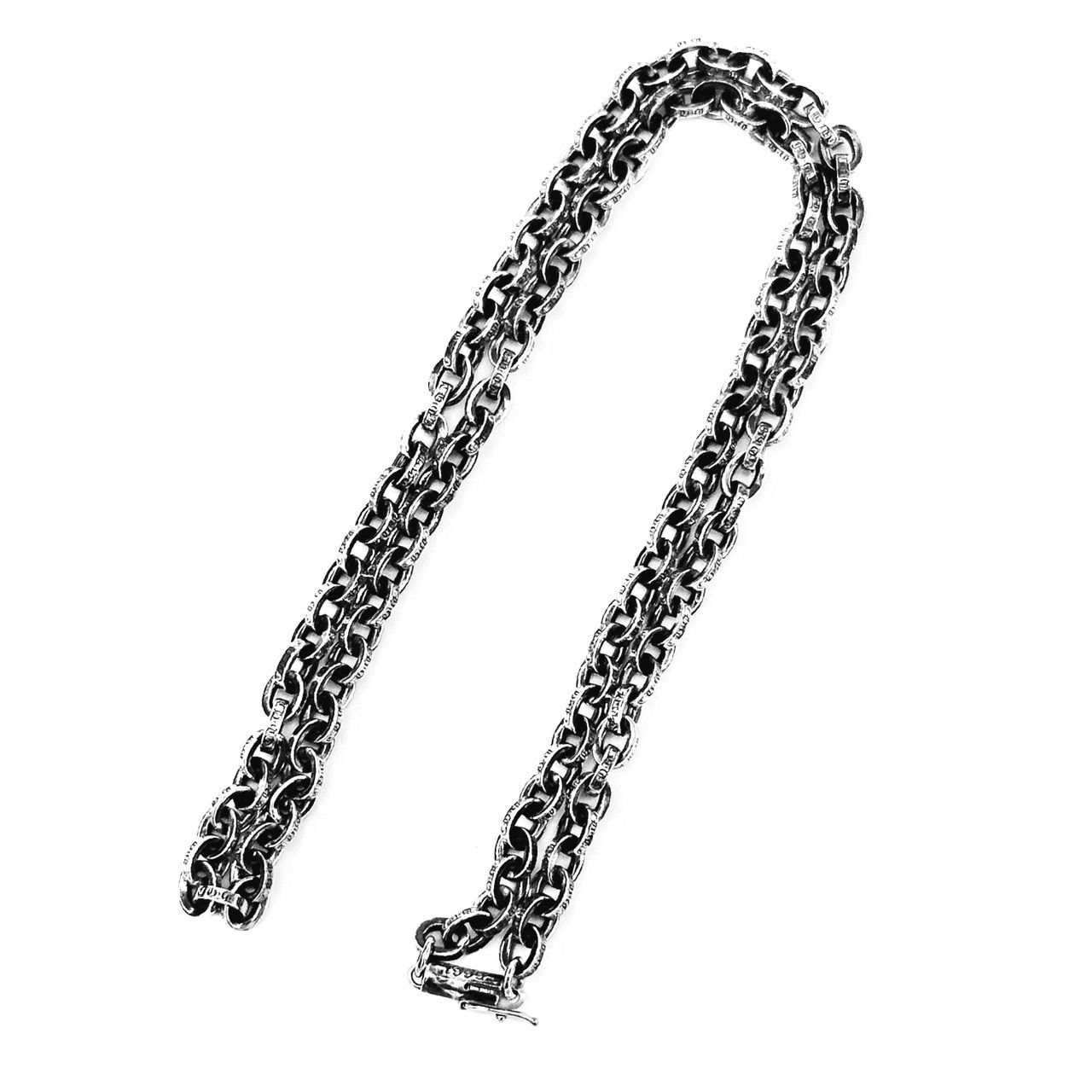 クロムハーツ PAPER CHAIN 20/ペーパーチェーン20inch シルバー