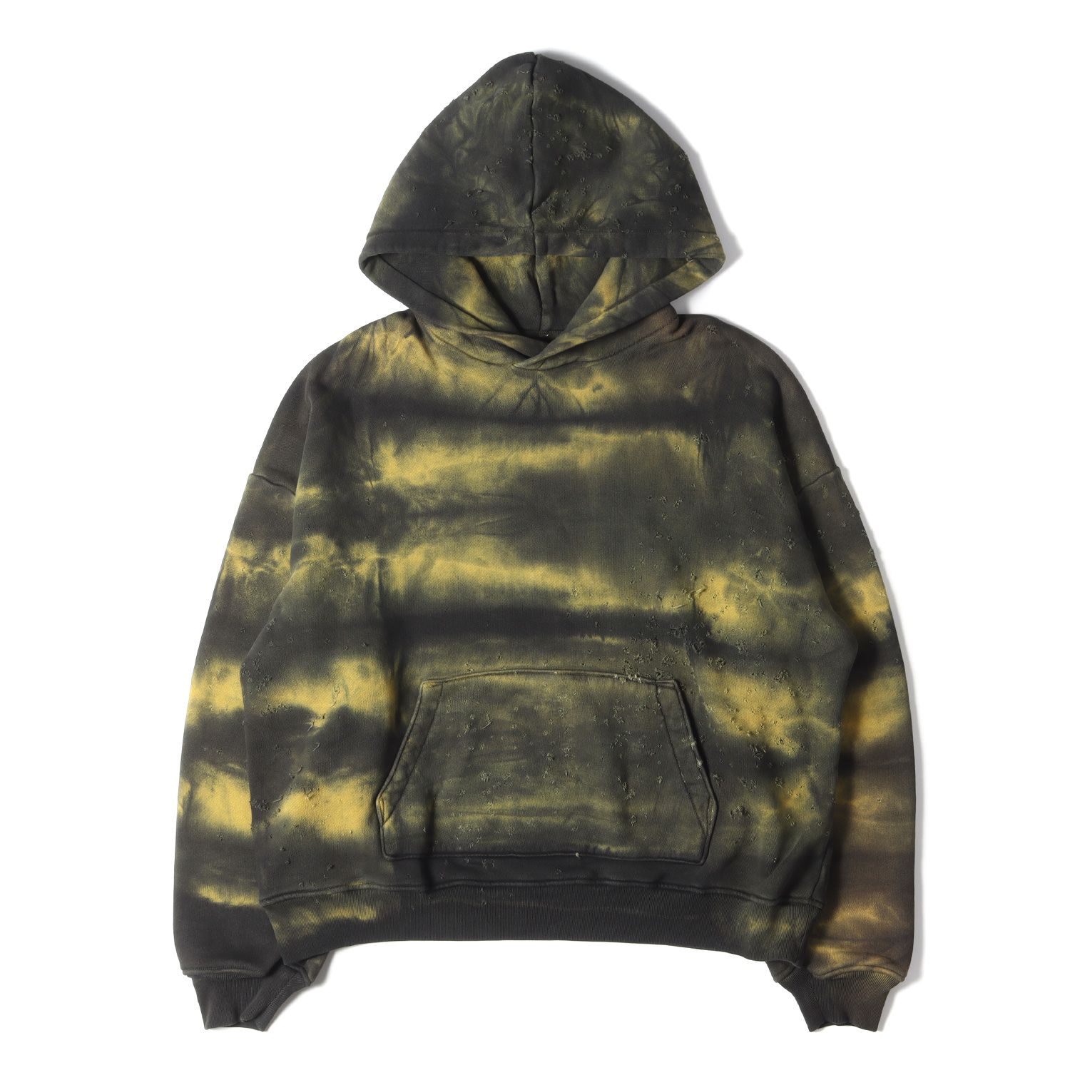 AMIRI アミリ パーカー サイズ:48 タイダイ染め ショットガン 