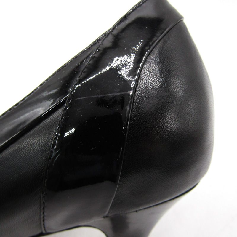 コールハーン パンプス ポインテッドトゥ ハイヒール ブランド シューズ 靴 黒 レディース 8Jサイズ ブラック COLE HAAN 【中古】