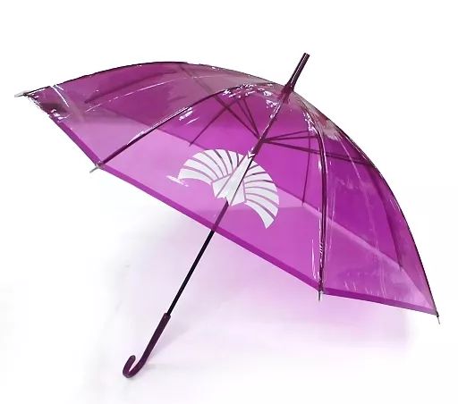 中古】傘・パラソル 東京事変 ビニール傘 QI孔雀 紫 「音楽」 特殊開発