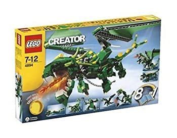 【中古】(未使用･未開封品)レゴ (LEGO) クリエイター・グリーンドラゴン 4894