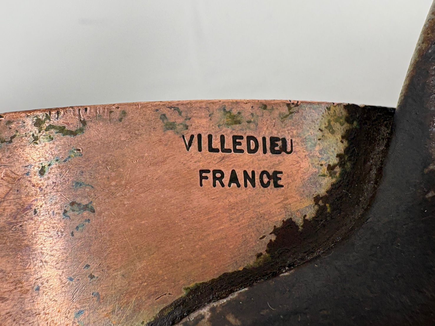 ◆VILLEDIEU 銅製片手鍋