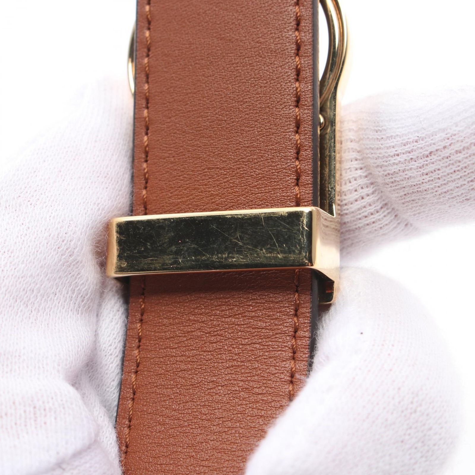 ルイ・ヴィトン LOUIS VUITTON ベルト ドーフィーヌ 25MM リバーシブル