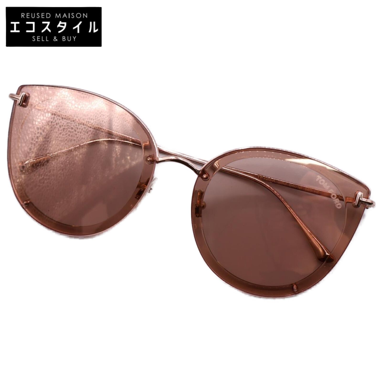 TOM FORD トムフォード TF720-K 28G ×marcoplus ミラーレンズ 64 16