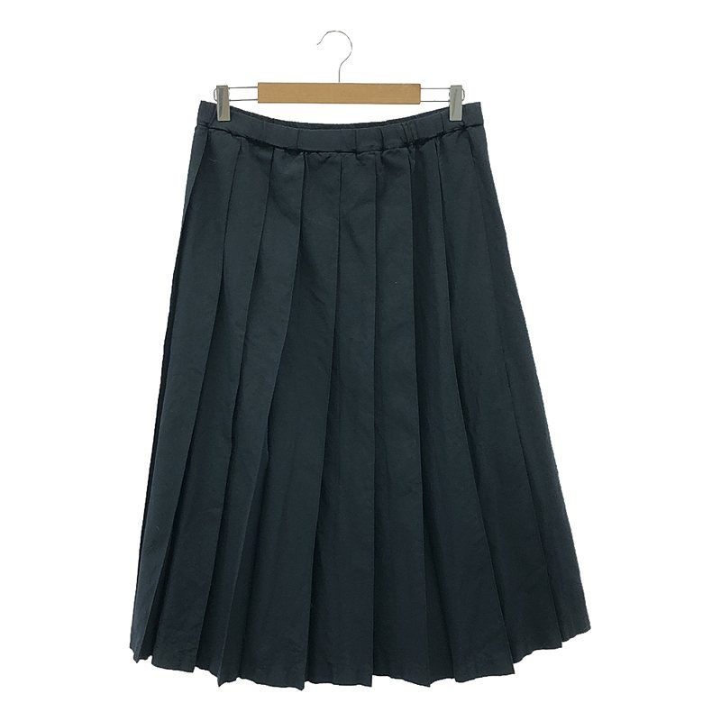 コム・デ・ギャルソン　ポリエステルネイビースカート コム・デ・ギャルソン ポリエステルネイビースカート