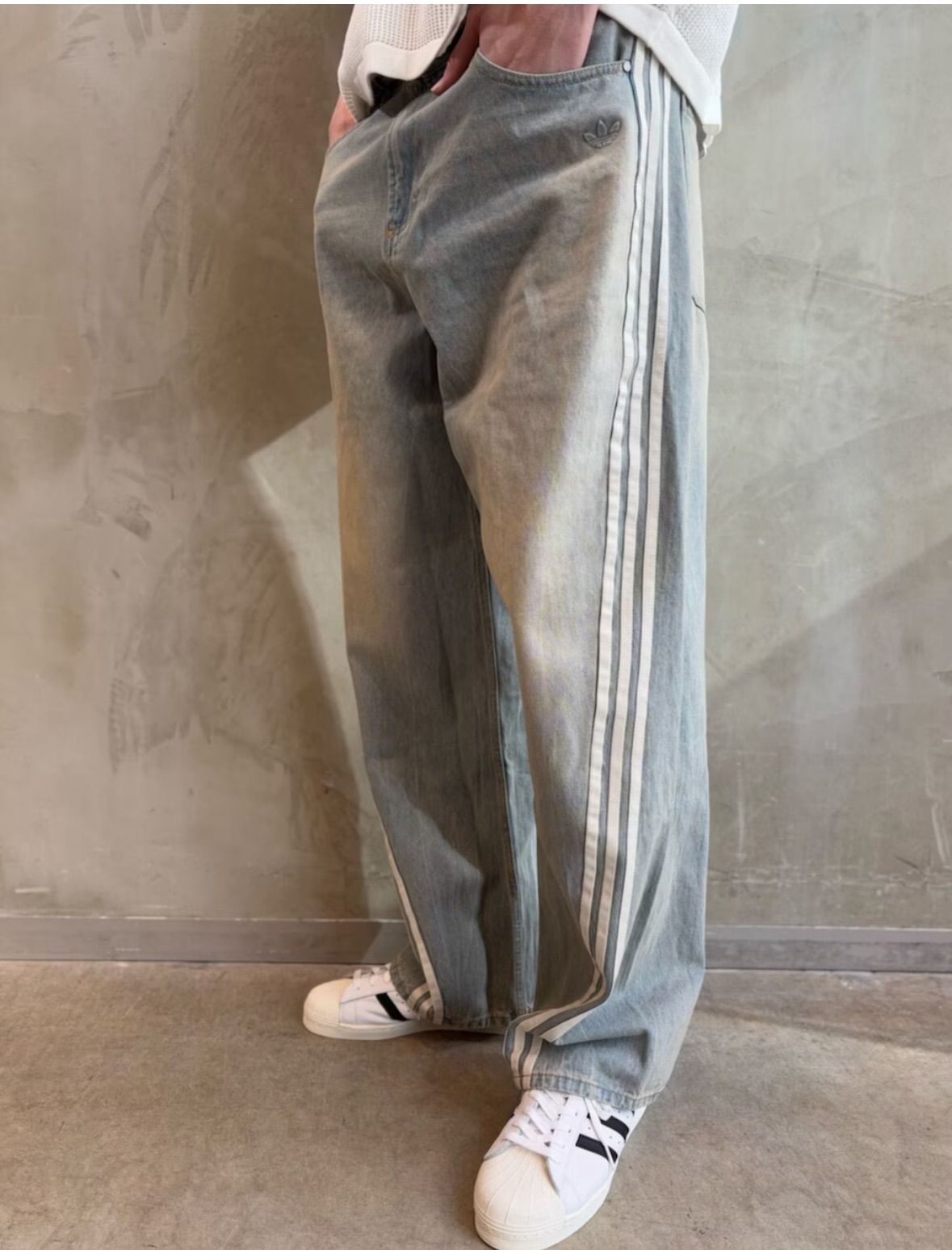新品29⭐️Adilenium シーズン 3 ルーズフィット デニムパンツ ライト 