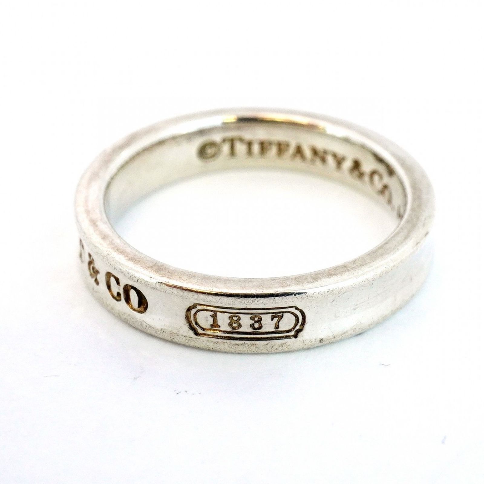 ❤️TIFFANY＆Co ティファニー シグネチャーリング　SV925 10号 ❤️TIFFANY＆Co ティファニー シグネチャーリング SV925 10号