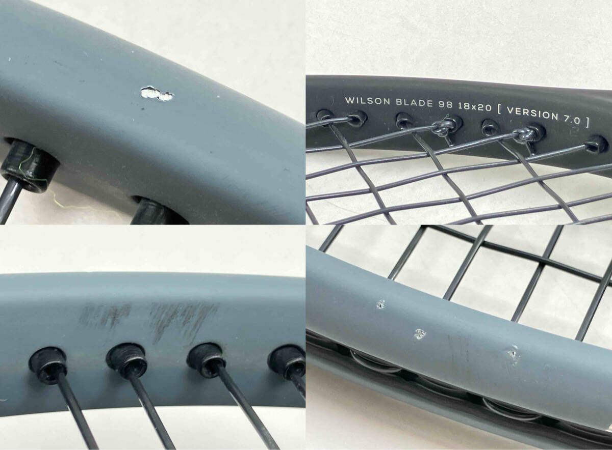 Wilson ウィルソン BLADE 98 V7.0 18×20 硬式用テニスラケット LLC-HASEGAWATOSO_COM