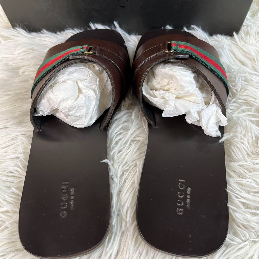 良品✨GUCCI シェリーライン ラバーサンダル GUCCI グッチ シェリーライン サンダル サイズ：9 429362
