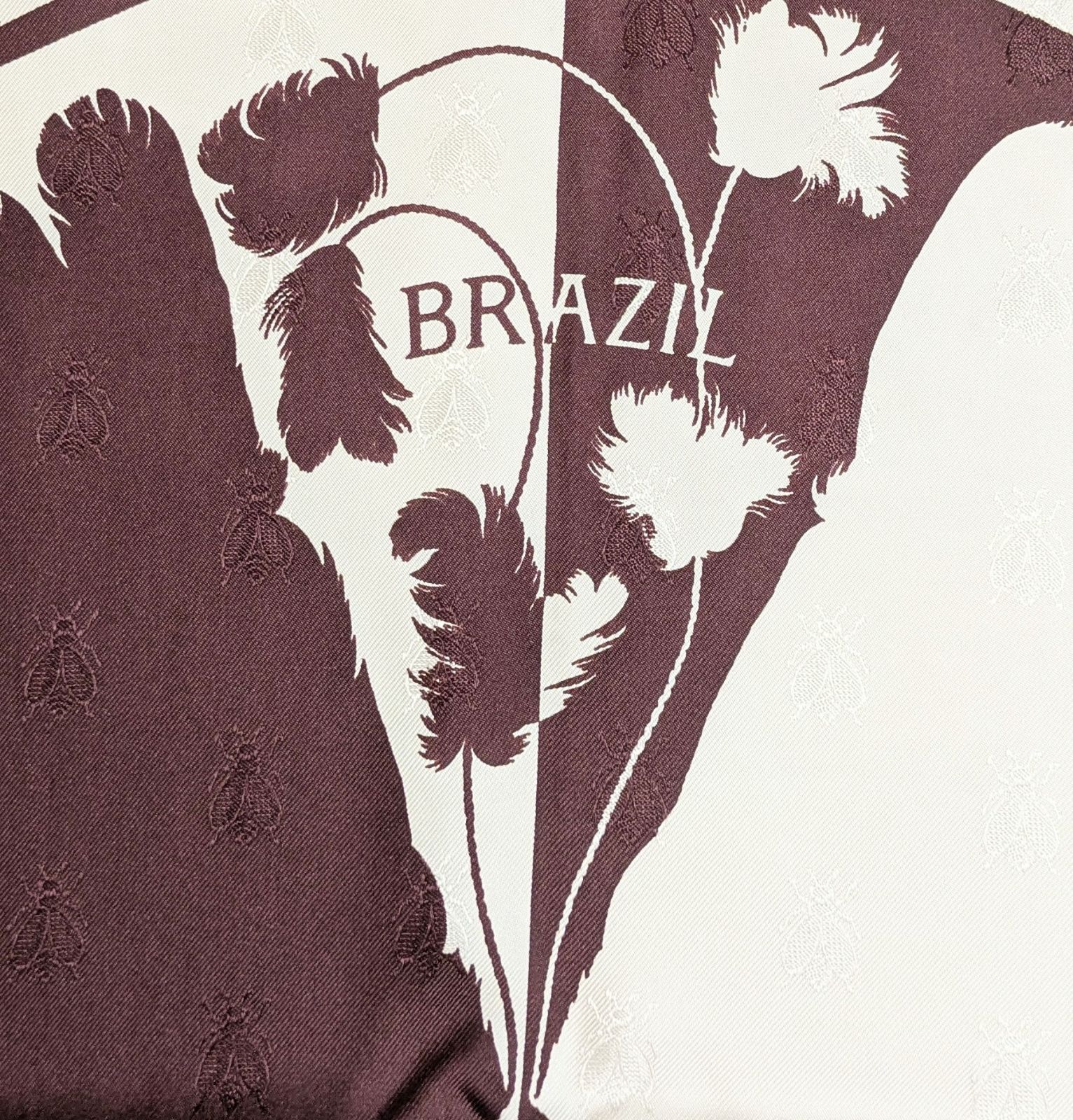 極美品! 希少 エルメス カレ90 BRAZIL ブラジル タトゥアージュ 極美品! 希少 エルメス カレ90 BRAZIL ブラジル タトゥアージュ
