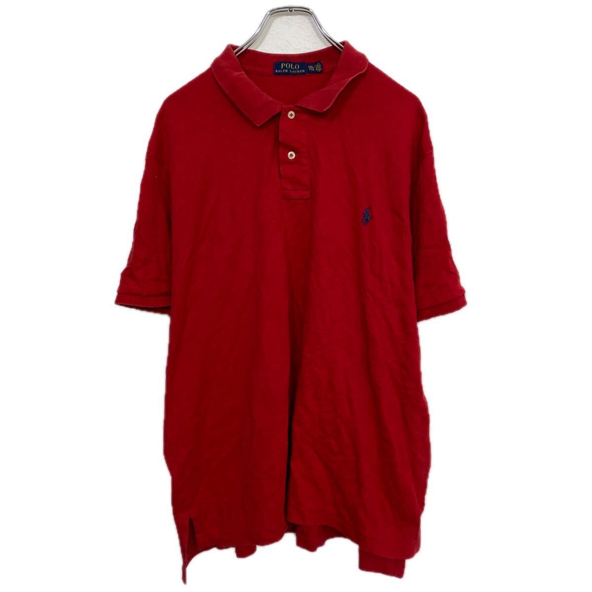 未使用タグ付ポロラルフローレン　ポロシャツ2XL オレンジ POLO RALPH LAUREN - ポロラルフローレン ポロシャツ レディース