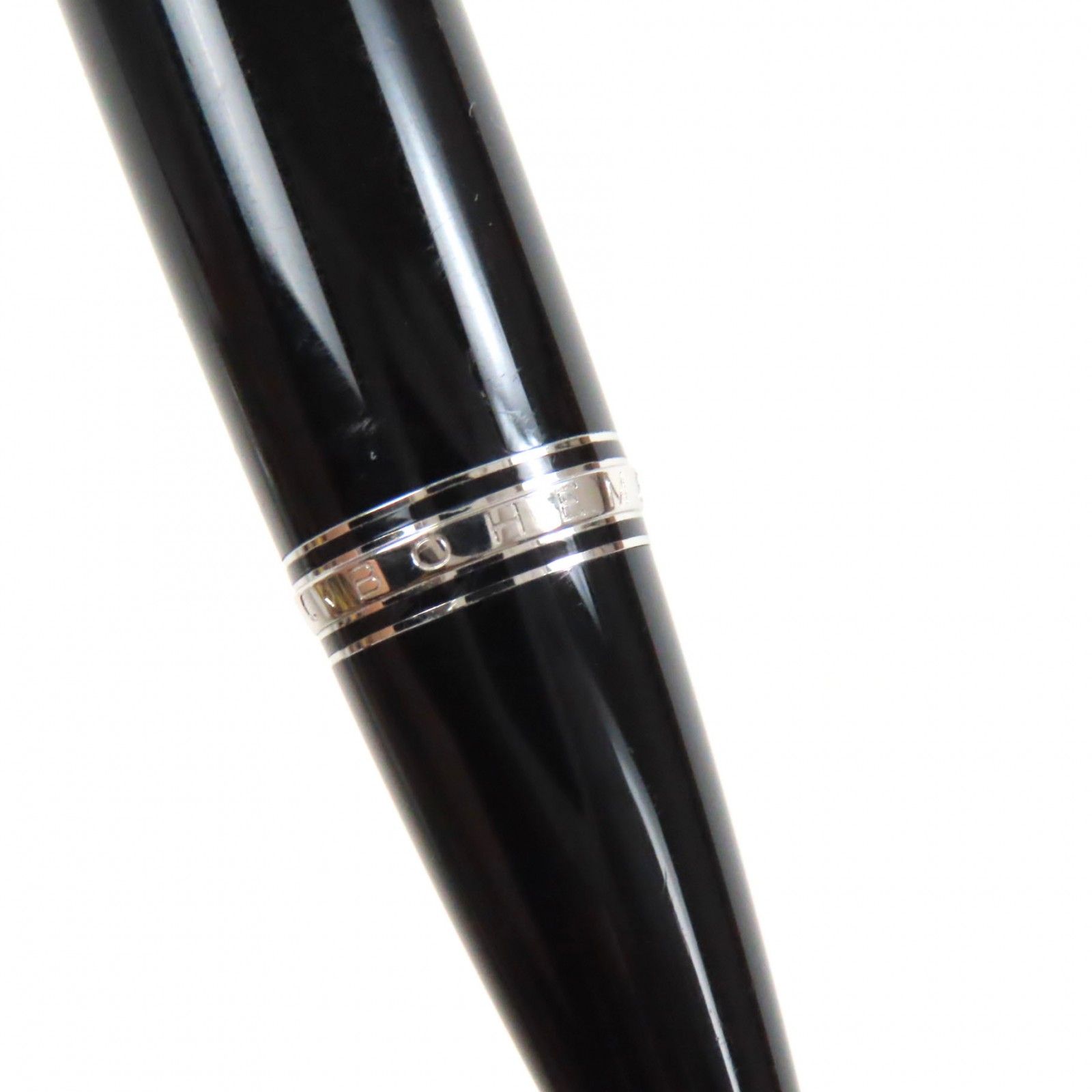 新商品続々。 MONTBLANC モンブラン ボエム ブルージェムストーン ホワイトスター ツイスト式 ボールペン ブラック シルバー ドイツ製 メンズ 筆記 済み 早い物勝ち