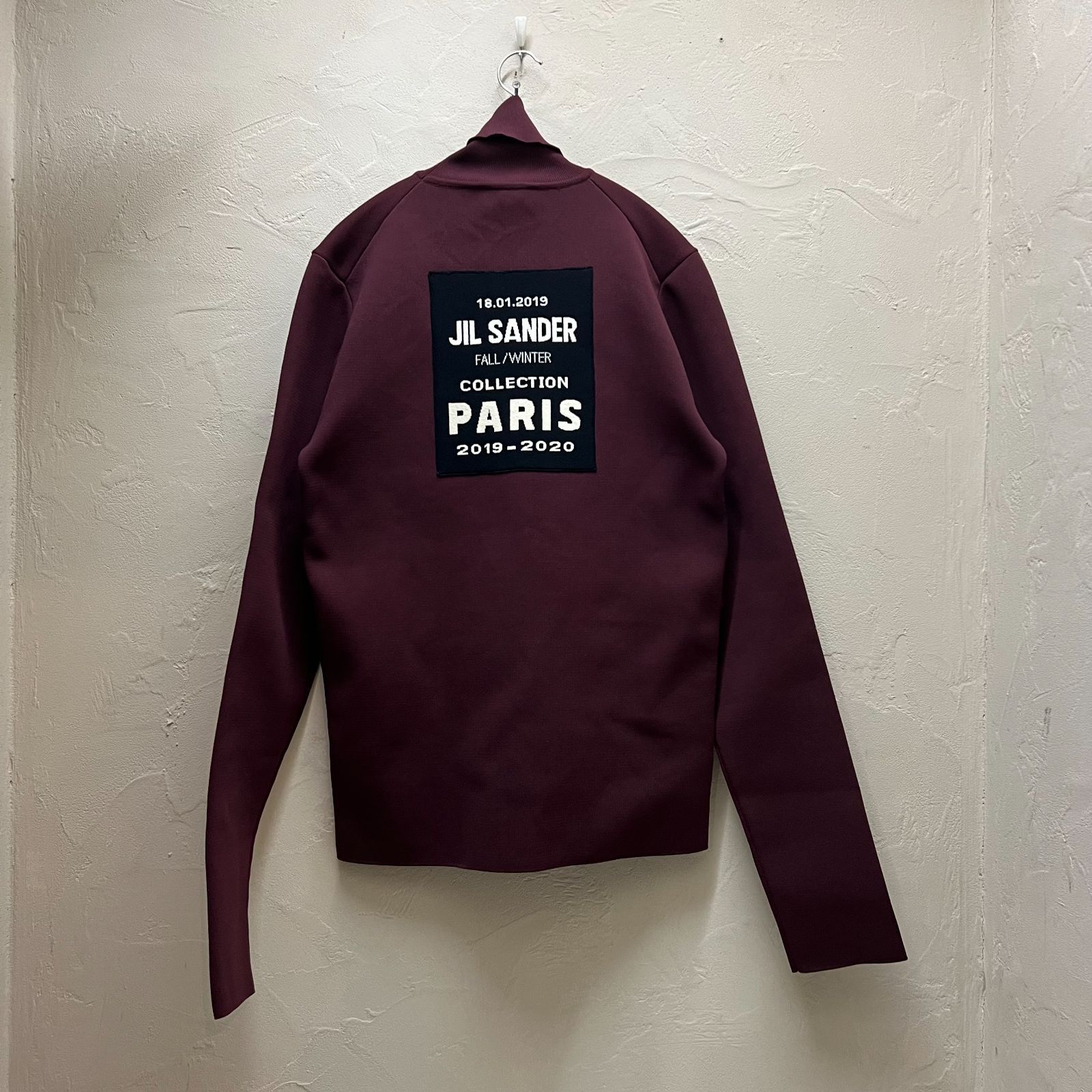 JIL SANDER ジルサンダー 19AW バックロゴ タートルネックニット セーター SIZE46【代官山03】【中古】【メンズ】