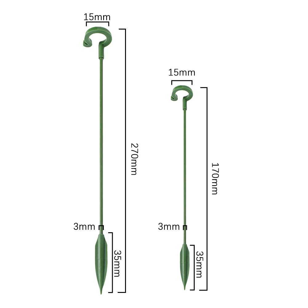 家庭菜園 農業用 支柱 支柱 観賞植物用/野菜用 植物サポート 誘引 園芸用 観葉支柱 観葉支柱 胡蝶蘭 フラワースタンド 支柱棚 観葉植物 花支え  (17CM/27CM) つる性植物 ガーデニング用支柱 花支柱 スライド支柱 植物支柱【20本組】花ささえ 園 - メルカリ