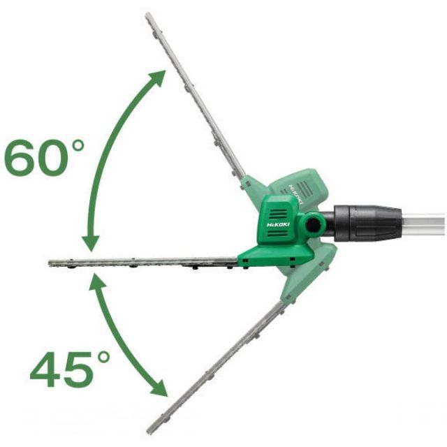 HiKOKI ハイコーキ 18V コードレス ポールヘッジトリマ CHP1825DA BG 蓄電池 充電器付 刈込み 伸縮 ヘッド角度調整 園芸 HRDEVELOPMENT_JP