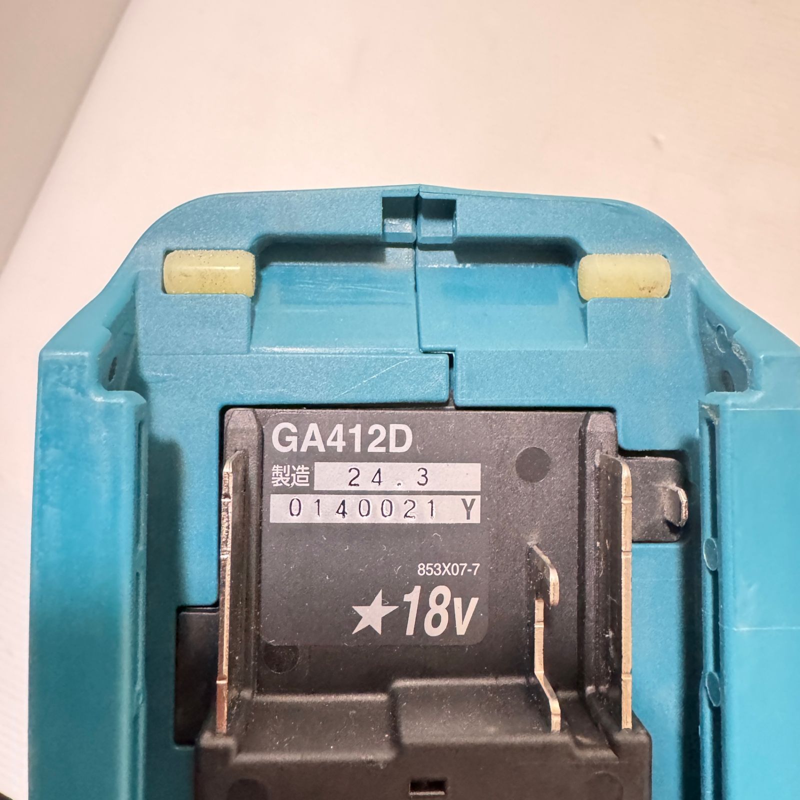 動作 済み makita マキタ 18V充電式 ディスクグラインダ ベビーサンダー モデル GA412D HRDEVELOPMENT_JP