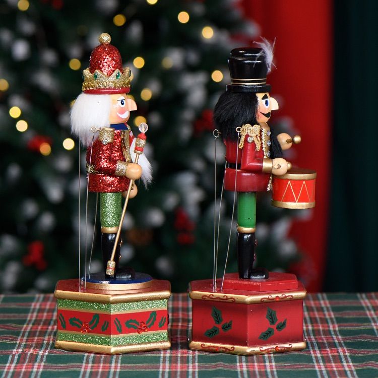 くるみ割り人形からくりオルゴール兵隊 クリスマス クリスマス用の
