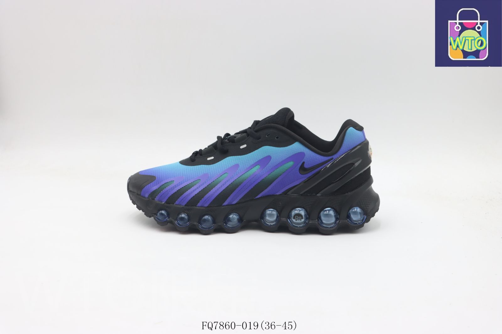 今日 Nike ナイキ マックスエアランニングシューズ ブルーブラック FQ7860-019-WTO輸入2
