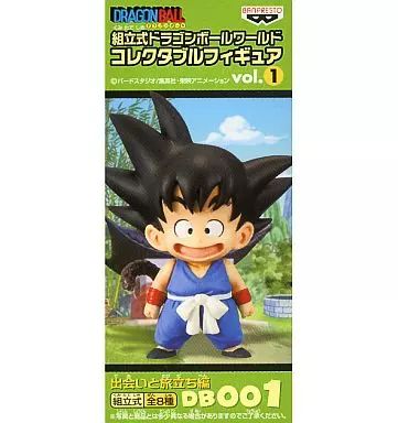 ドラゴンボール ワールドコレクタブル 1 焦げた 孫悟空 ゴールドキャット コレクタブルフィギュア　ドラゴンボール　出会いと旅立ち編　孫悟空