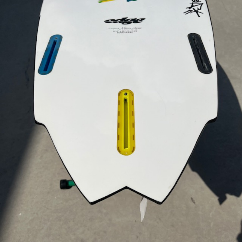 【ムラスポ公式】JUSTICE  ジャスティス　EDGE　エッジ　FLEX FLY PVC EPOXY　5’10　ショートボード　中古品　サーフボード　USED