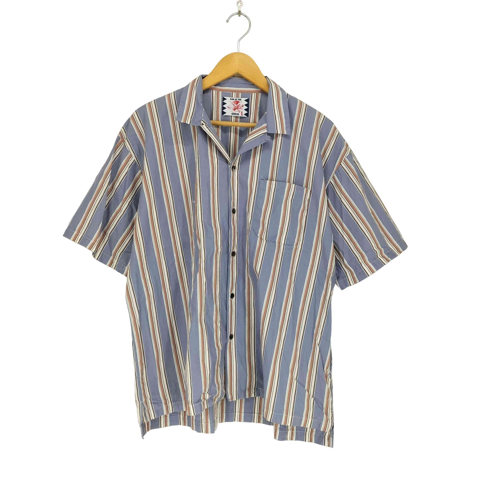 SON OF THE CHEESE サノバチーズ 半袖シャツ 開襟 さシャツ M 美品】SON OF THE CHEESE サノバチーズ 半袖 シャツ 白 - メルカリ