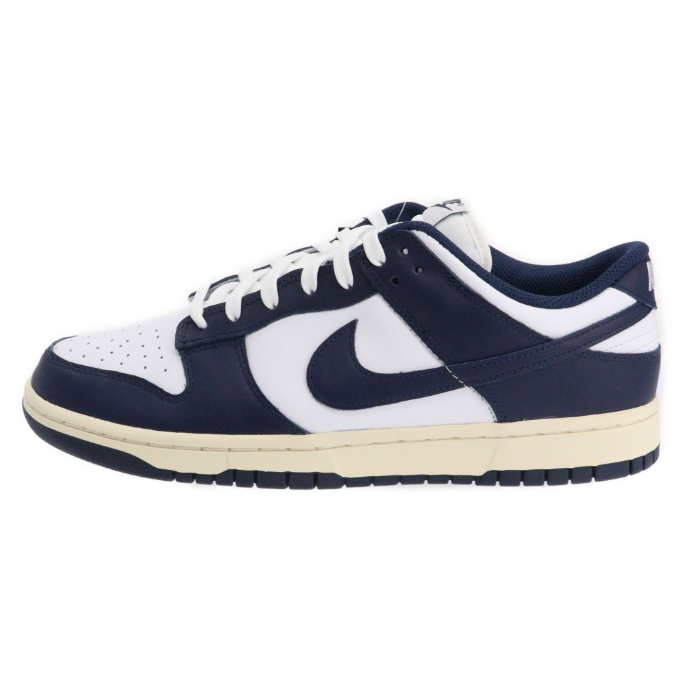 NIKE (ナイキ) WMNS DUNK LOW DD1503-115 ウィメンズ ダンク ロー ローカット スニーカー US12//29cm ネイビー/ホワイト