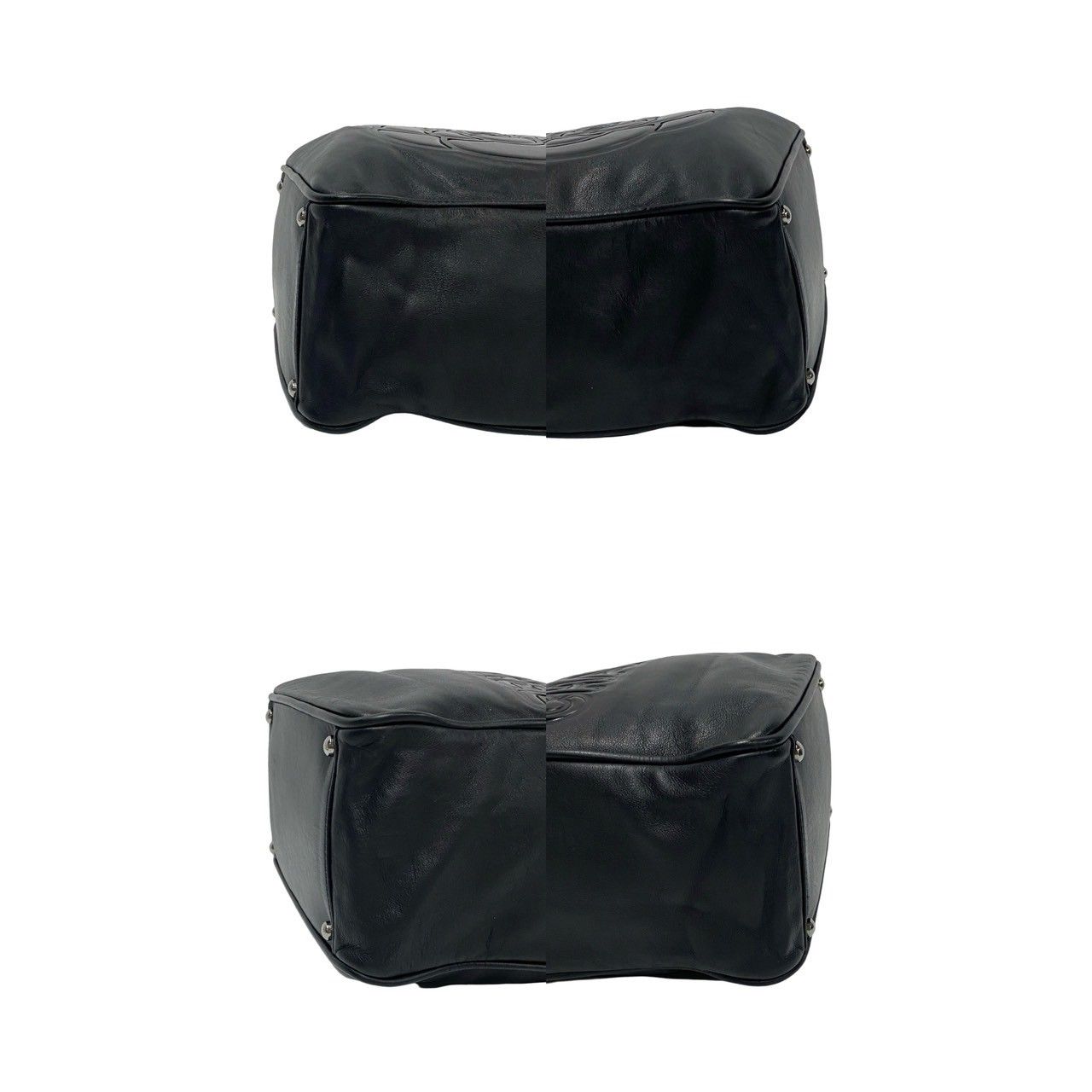 極 美品 希少品 シール有 8番台 CHANEL シャネル カメリア トート ココ