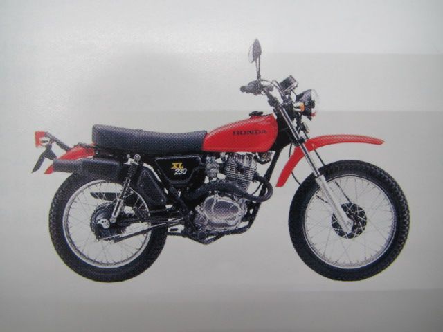 XL230 パーツリスト 1版 ホンダ 正規 中古 バイク 整備書 MC36-100 KRG