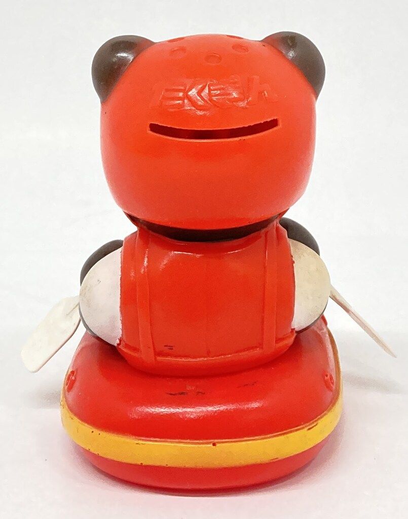 たくぎん 貯金箱 たくちゃん ゴムボート 100mm - メルカリ