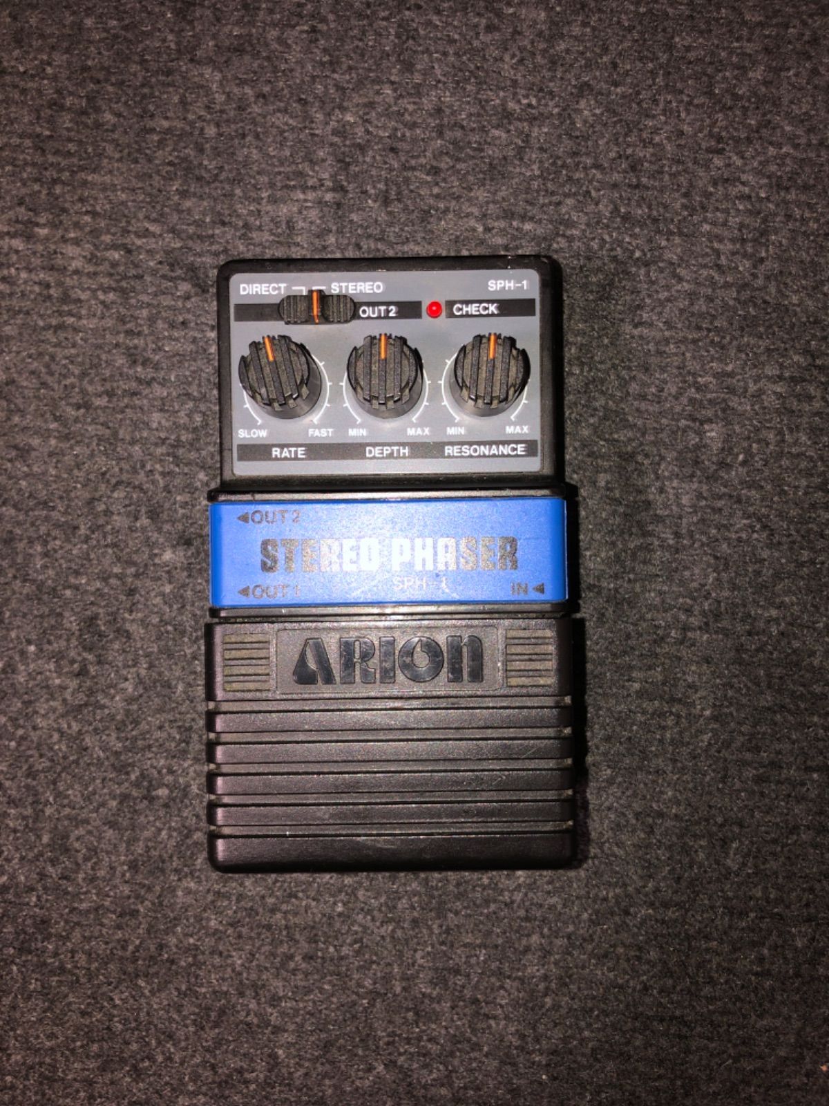 ARION SPH-1 stereo phaser グレーケース
