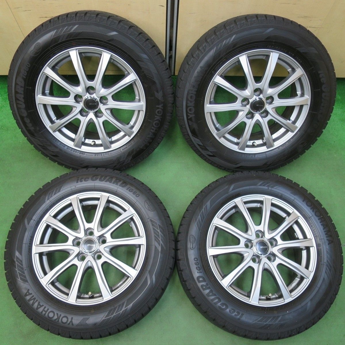 プリウス アイスガード スタットレス 社外アルミホイール 195/65/R15