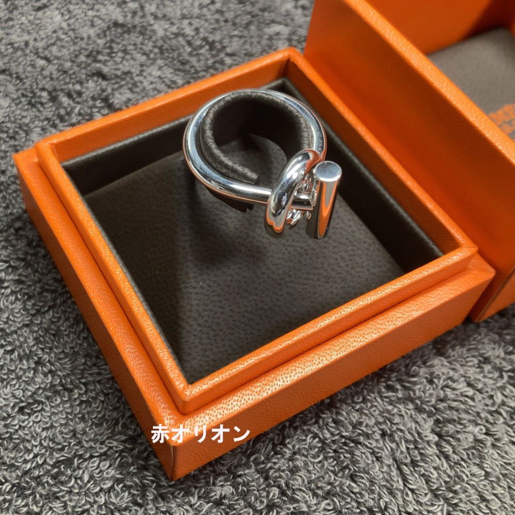 HERMES エシャペ　リング HERMES】エルメス リング エシャペ MM 55 - メルカリ