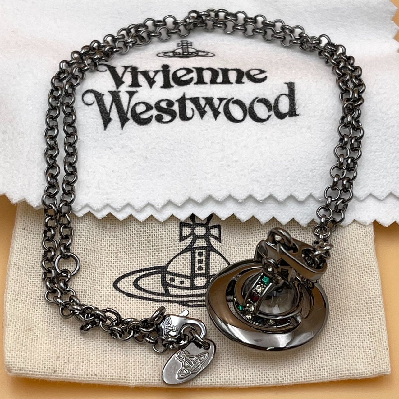 希少 シルバー925 VivienneWestwood タイニーオーブネックレス 廃盤正規品 vivienne westwood 925 タイニーオーブネックレス