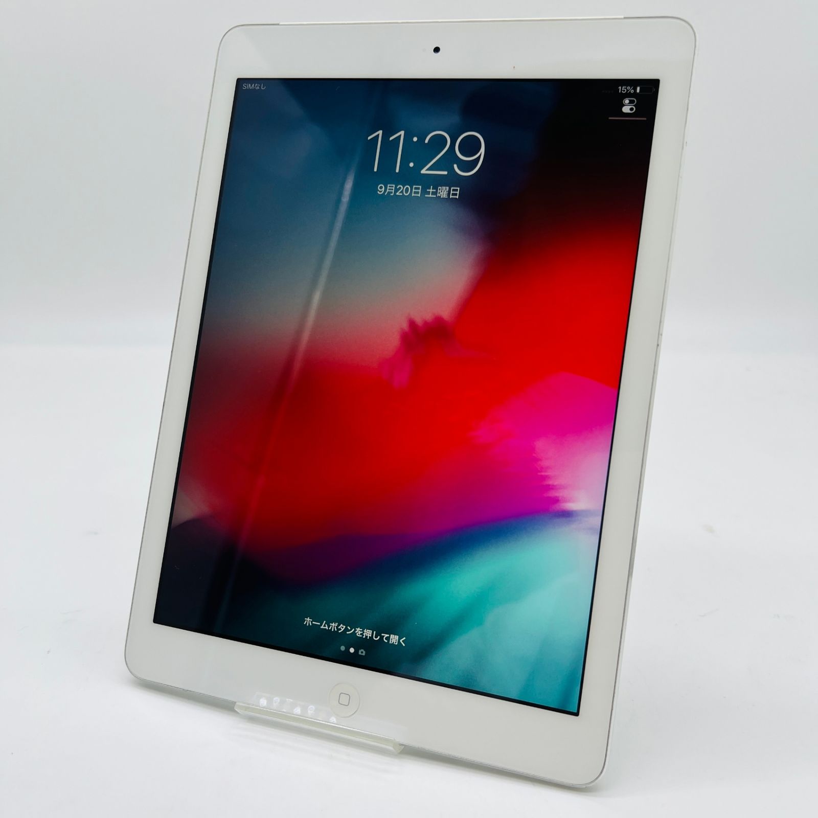 ソフトバンク iPad Air 第1世代 16GB シルバー Wi-Fi+Cellular MD794J 