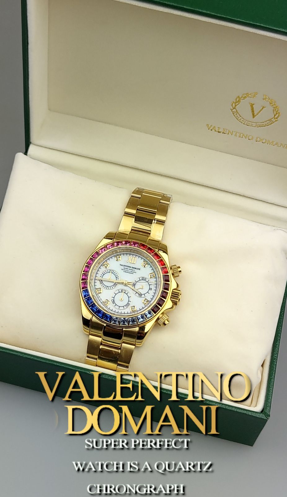 セール通販店 VALENTINO DOMANI 腕時計 - 時計