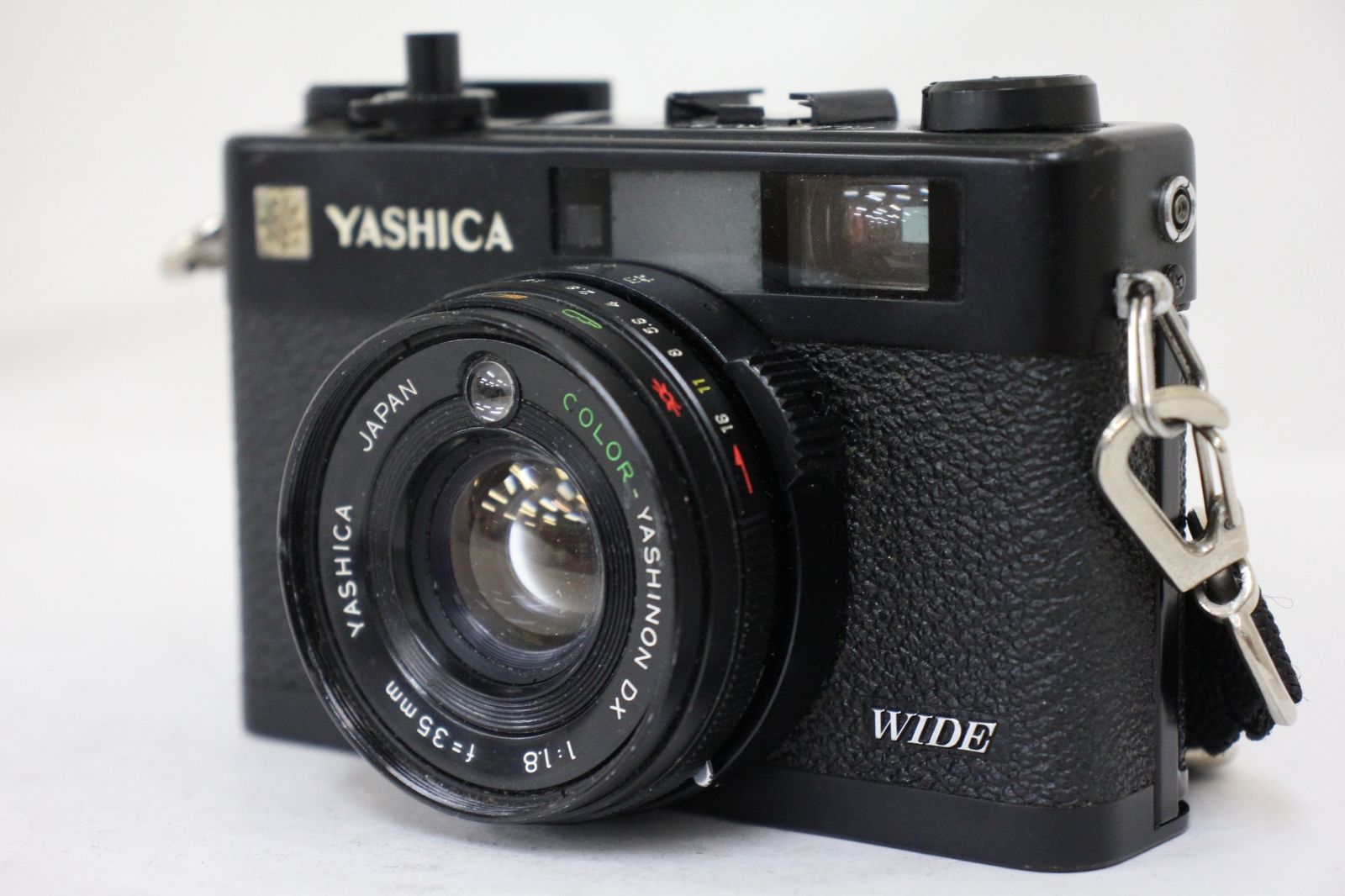 訳あり品 ヤシカ Yashica ELECTRO 35 CCN WIDE ブラック COLOR-YASHINON DX 35mm F1.8 レンジファインダー カメラ e2628