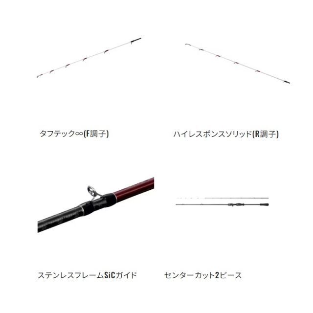 シマノ 24セフィアSS メタルスッテ R-B66HS | 釣具 釣り フィッシング