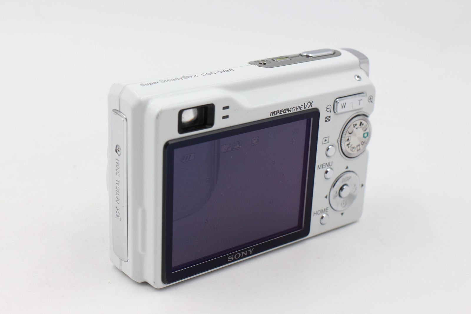 値下げ◇美品☆ソニー SONY Cyber-shot DSC-W80 3x コンパクトデジタル 