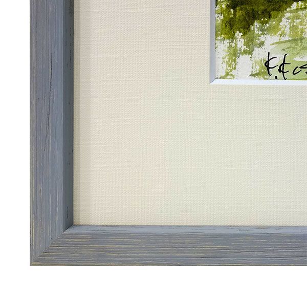 ☆ 水彩画 日下部寛 「モン ヴァントゥを望む」プロヴァンス F4号相当