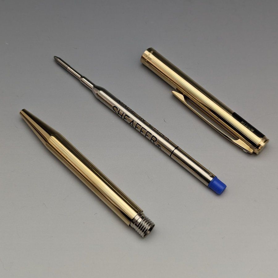 18kSheaffer シェーファー　ヴィンテージ万年筆　ゴールド