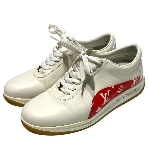 ルイヴィトン Louis Vuitton×シュプリーム 1A3EQ5 コラボ スニーカー レザー ブランド小物 靴 メンズ