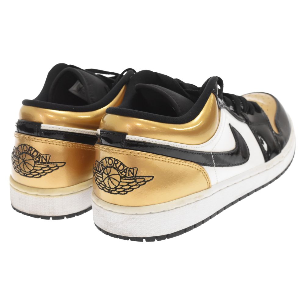 NIKE (ナイキ) AIR JORDAN 1 LOW METALLIC GOLD エア ジョーダン1 ロー