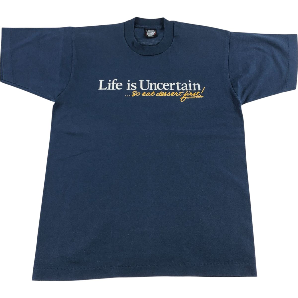 古着 80年代 スクリーンスターズ SCREEN STARS メッセージプリントTシャツ メンズL相当 ヴィンテージ|eaa549141