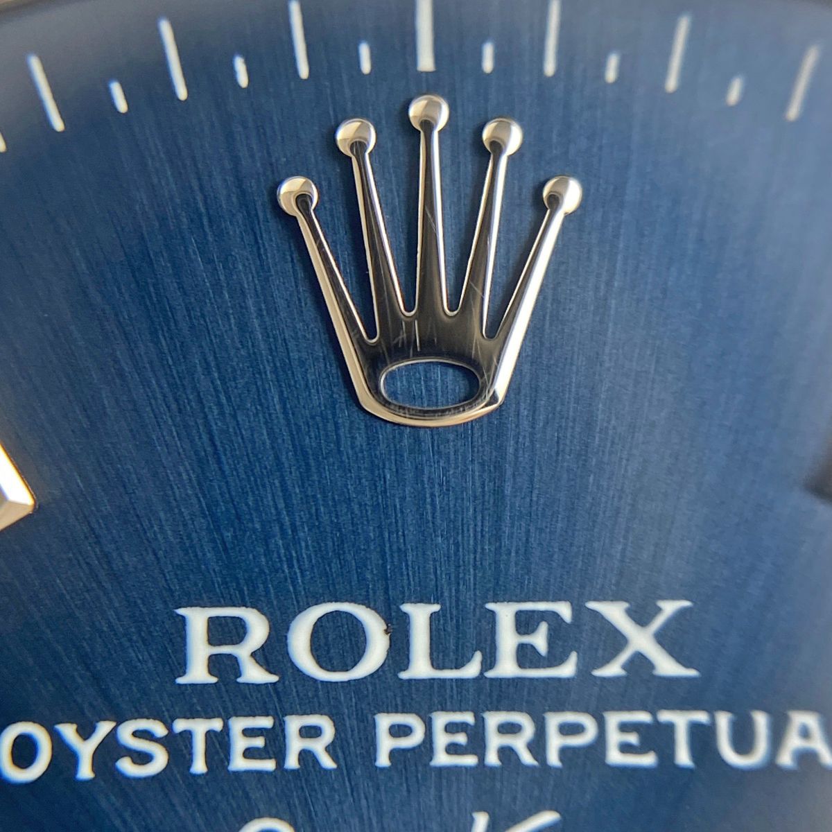 ロレックス ROLEX エアキング プレシジョン 14000 腕時計 SS 自動巻き ブルー ボーイズ 【中古】 - メルカリ