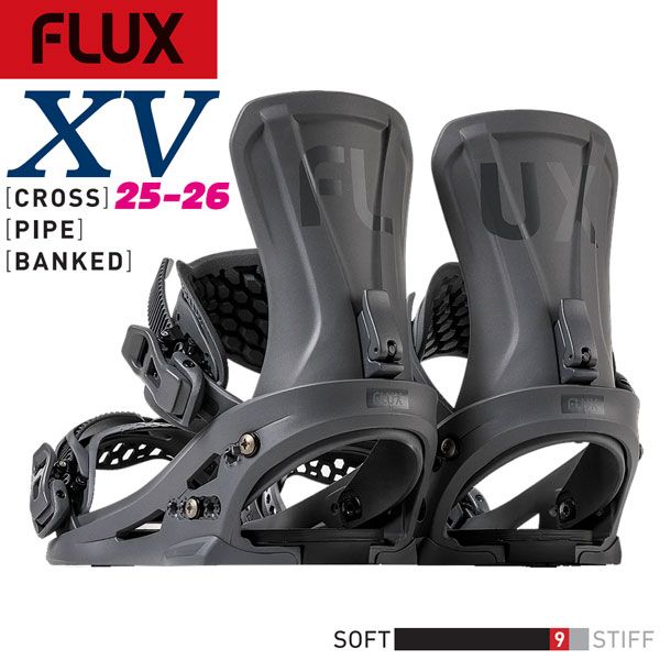 25-26 フラックス エックスブイ FLUX XV スノーボード ビンディング バインディング 25-26-BD-FLX ブロンズメタリック メタリックグレー XS S M L