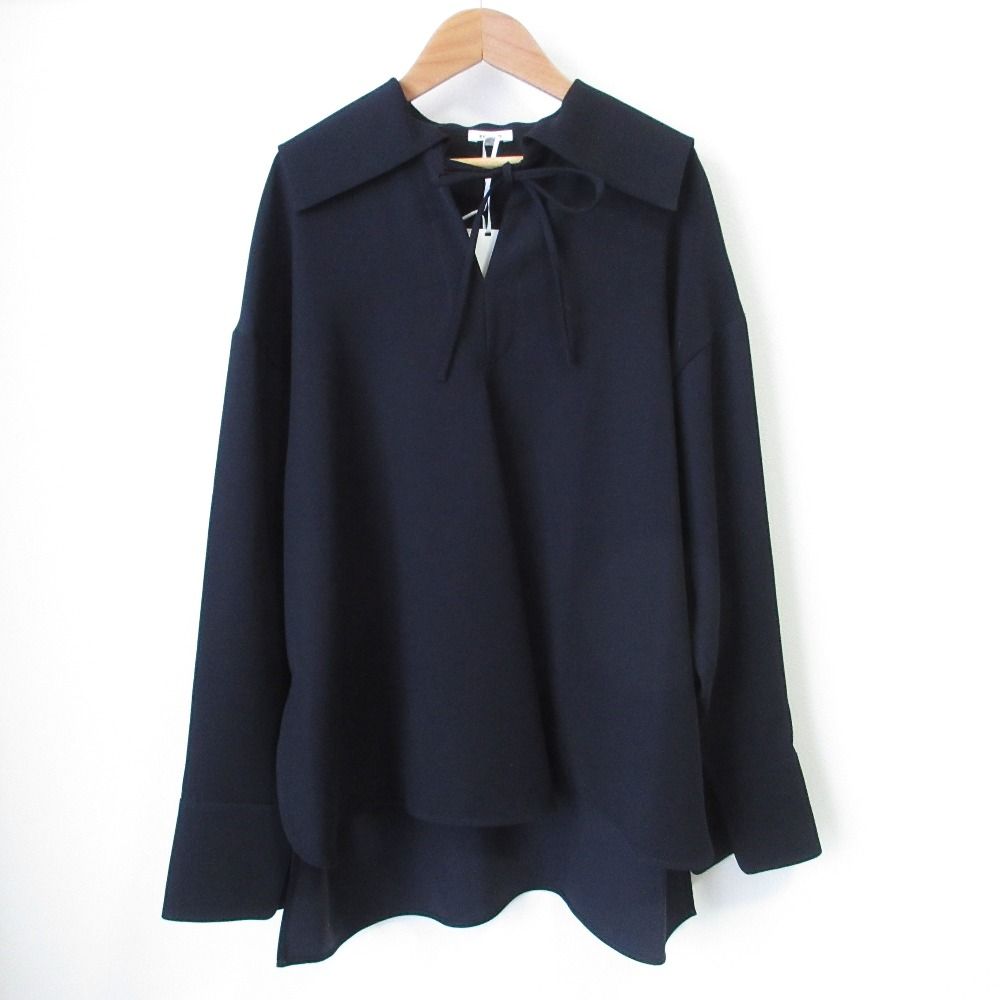 ENFOLD SAILOR COLOR BLOUSE ネイビー
